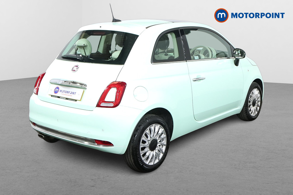 Fiat 500 Lounge Manual Petrol Hatchback - Stock Number (1544316) - Drivers side rear corner