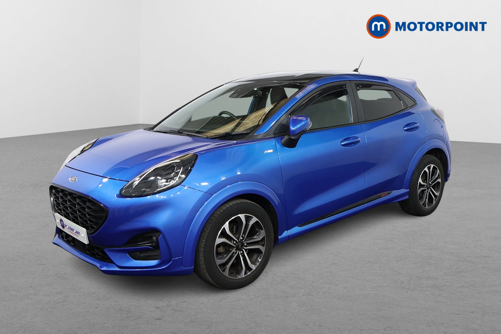 Ford Puma St-Line Manual Petrol-Electric Hybrid SUV - Stock Number (1546053) - Passenger side front corner