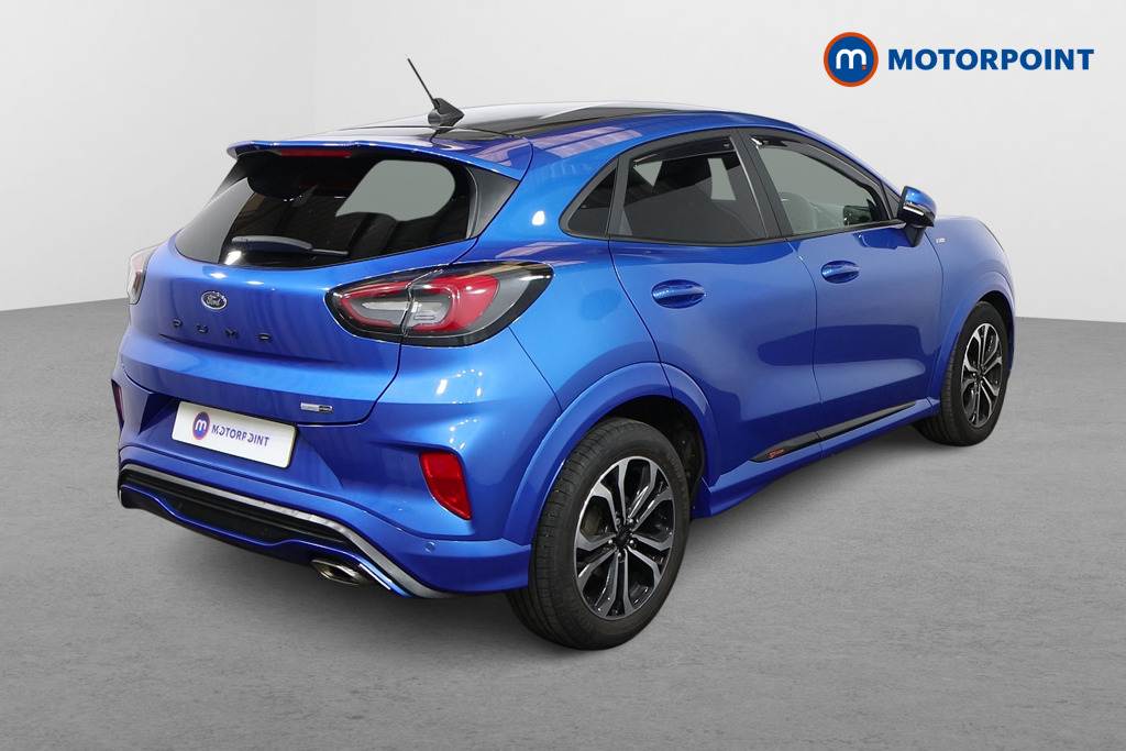Ford Puma St-Line Manual Petrol-Electric Hybrid SUV - Stock Number (1546053) - Drivers side rear corner