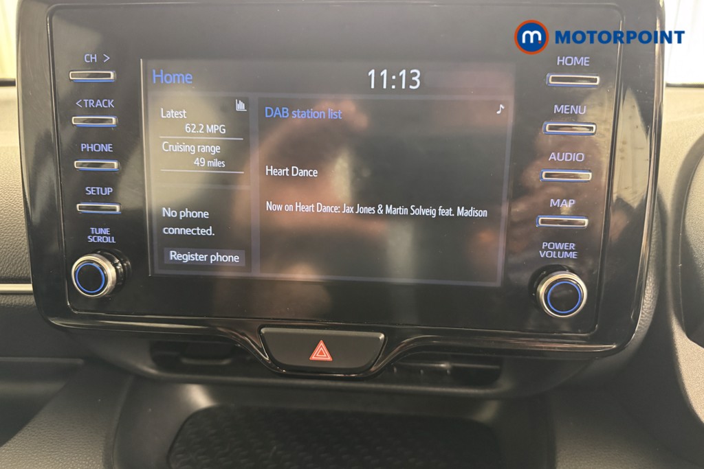 Toyota Yaris Icon Automatic Petrol-Electric Hybrid Hatchback - Stock Number (1547792) - 2nd supplementary image