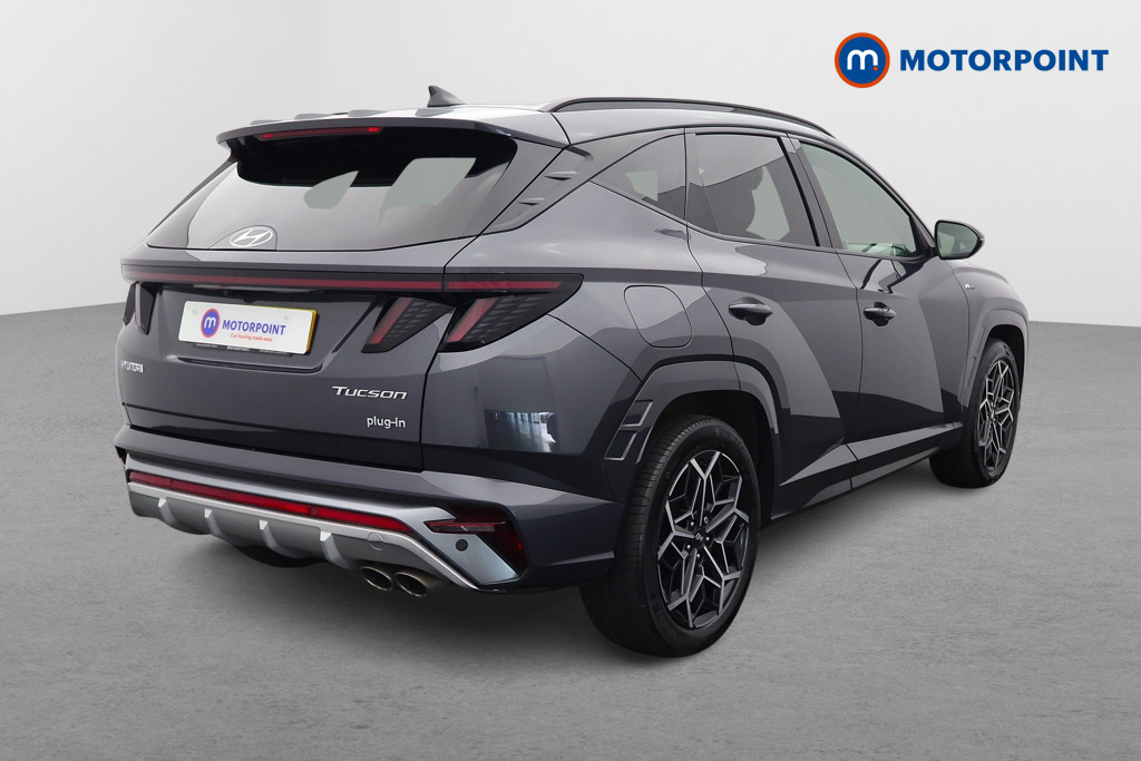 Hyundai Tucson N Line Automatic Petrol Plug-In Hybrid SUV - Stock Number (1551292) - Drivers side rear corner