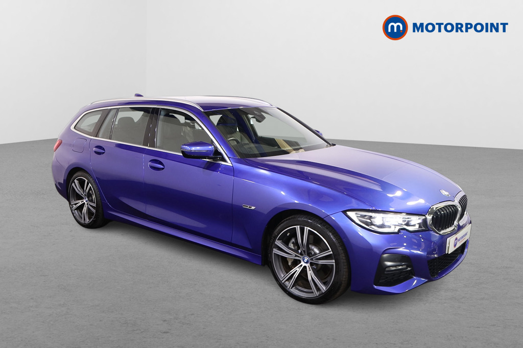 BMW 3 Series M Sport Automatic Petrol Plug-In Hybrid Estate - Stock Number (1552227) - Drivers side front corner