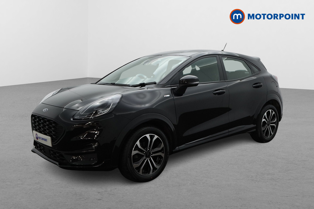 Ford Puma St-Line Manual Petrol-Electric Hybrid SUV - Stock Number (1552471) - Passenger side front corner