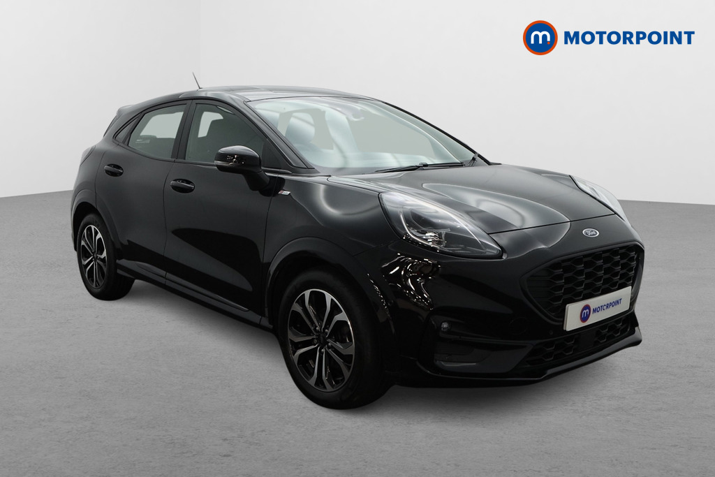 Ford Puma St-Line Manual Petrol-Electric Hybrid SUV - Stock Number (1552471) - Drivers side front corner