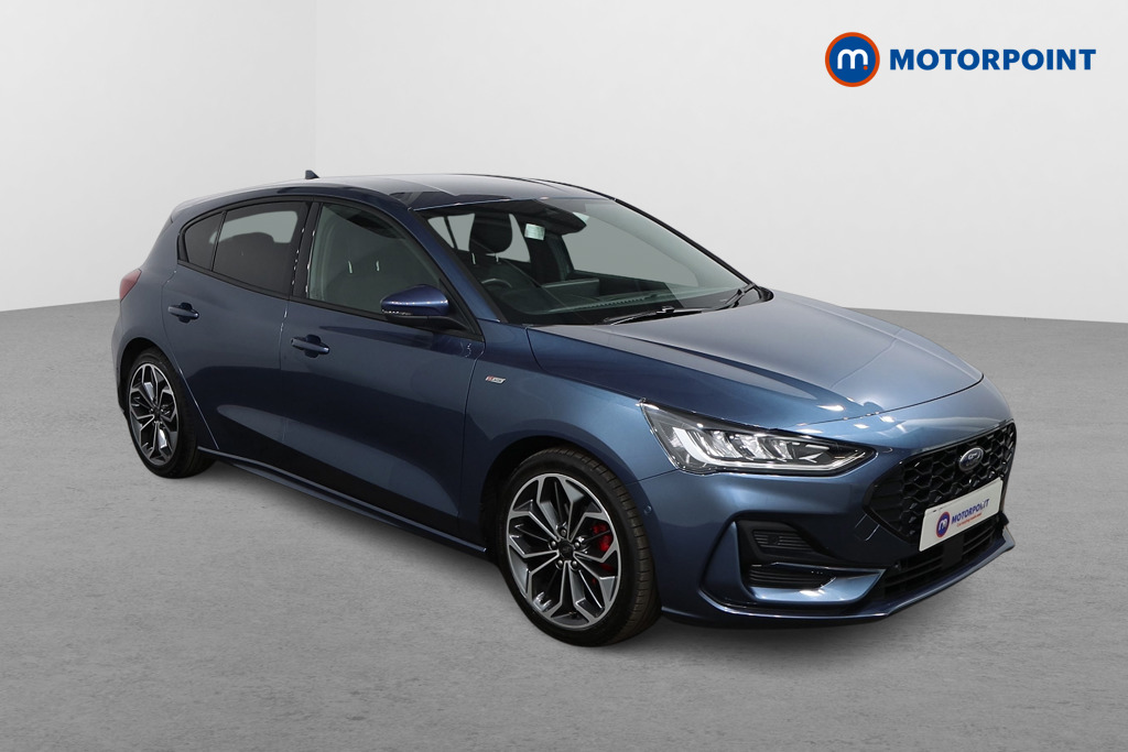 Ford Focus St-Line X Manual Petrol-Electric Hybrid Hatchback - Stock Number (1552633) - Drivers side front corner