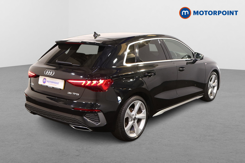 Audi A3 S Line Automatic Petrol Hatchback - Stock Number (1552959) - Drivers side rear corner