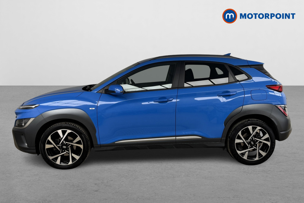 Hyundai Kona Premium Manual Petrol-Electric Hybrid SUV - Stock Number (1553079) - Passenger side