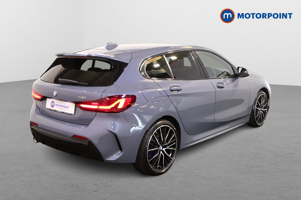 BMW 1 Series M Sport Manual Petrol Hatchback - Stock Number (1553263) - Drivers side rear corner