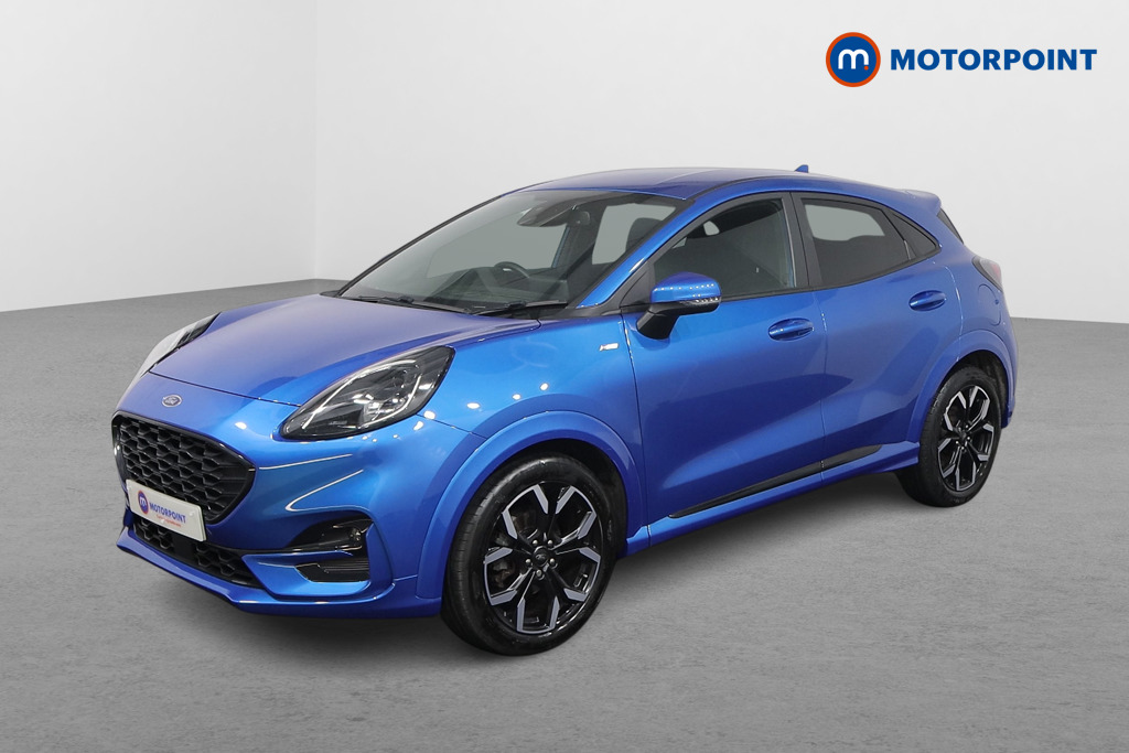 Ford Puma St-Line X Manual Petrol-Electric Hybrid SUV - Stock Number (1553654) - Passenger side front corner