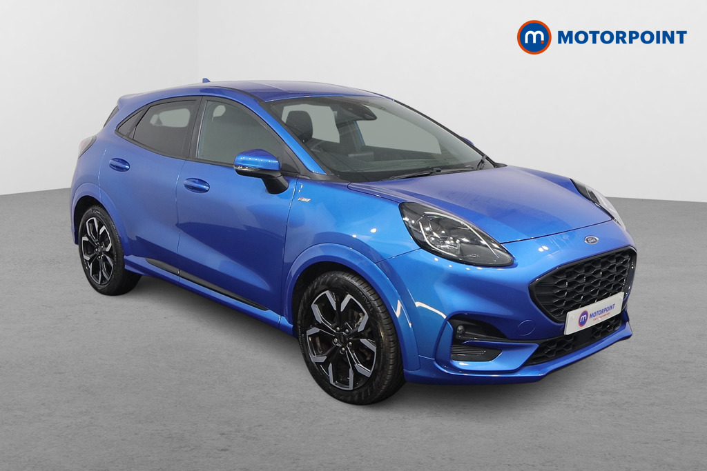 Ford Puma St-Line X Manual Petrol-Electric Hybrid SUV - Stock Number (1553654) - Drivers side front corner