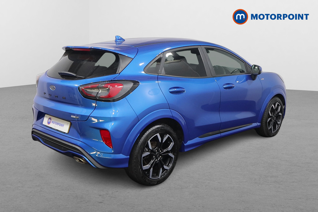 Ford Puma St-Line X Manual Petrol-Electric Hybrid SUV - Stock Number (1553654) - Drivers side rear corner