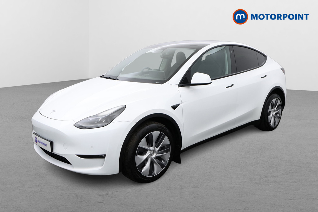 Tesla Model Y Long Range Automatic Electric SUV - Stock Number (1553924) - Passenger side front corner