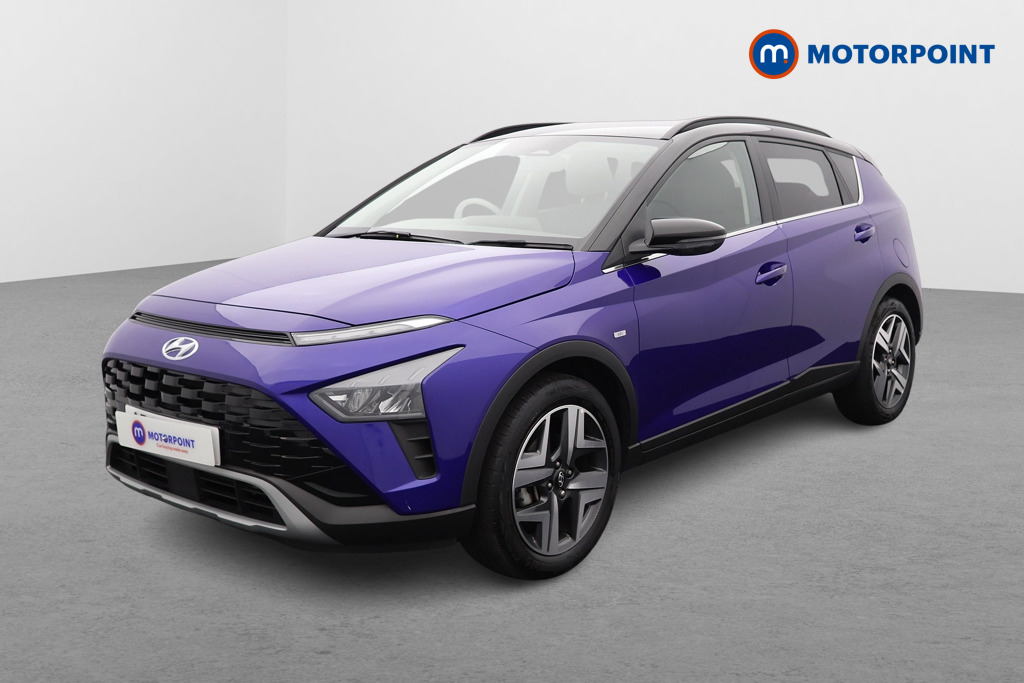 Hyundai Bayon Ultimate Automatic Petrol-Electric Hybrid SUV - Stock Number (1553993) - Passenger side front corner