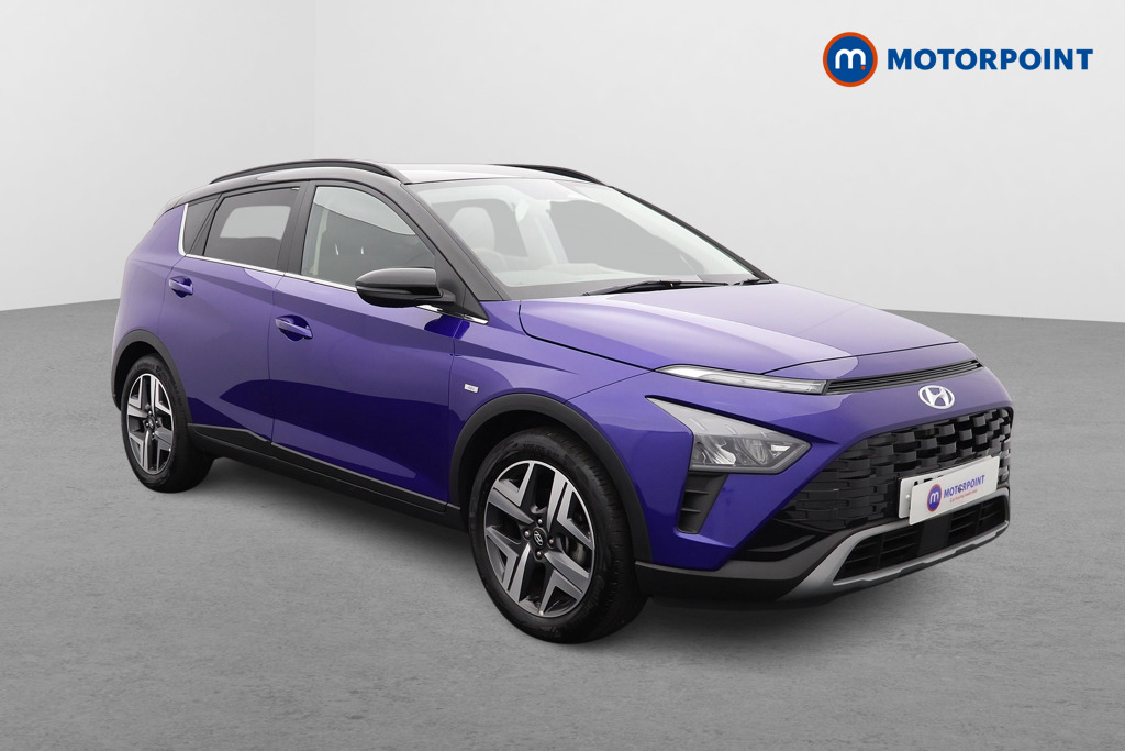Hyundai Bayon Ultimate Automatic Petrol-Electric Hybrid SUV - Stock Number (1553993) - Drivers side front corner