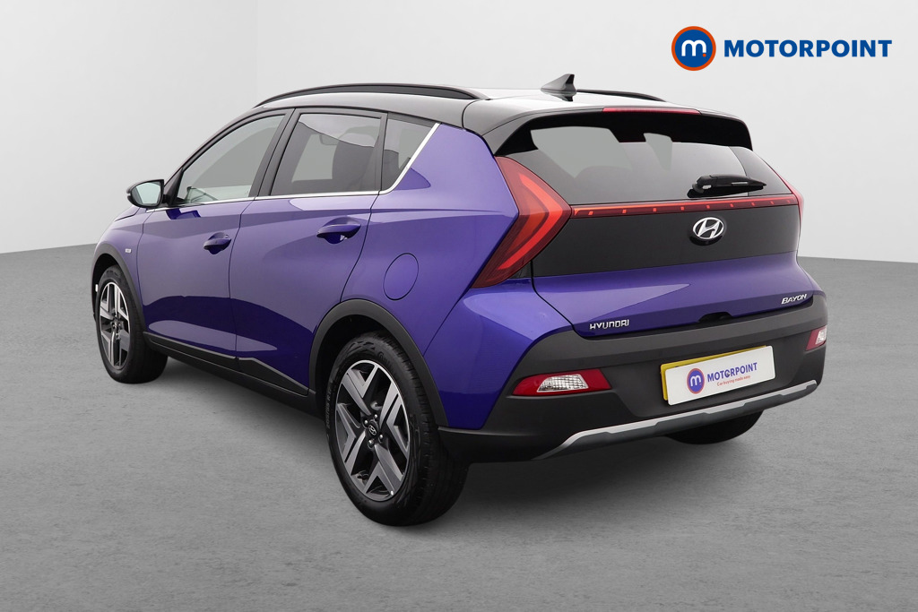 Hyundai Bayon Ultimate Automatic Petrol-Electric Hybrid SUV - Stock Number (1553993) - Passenger side rear corner