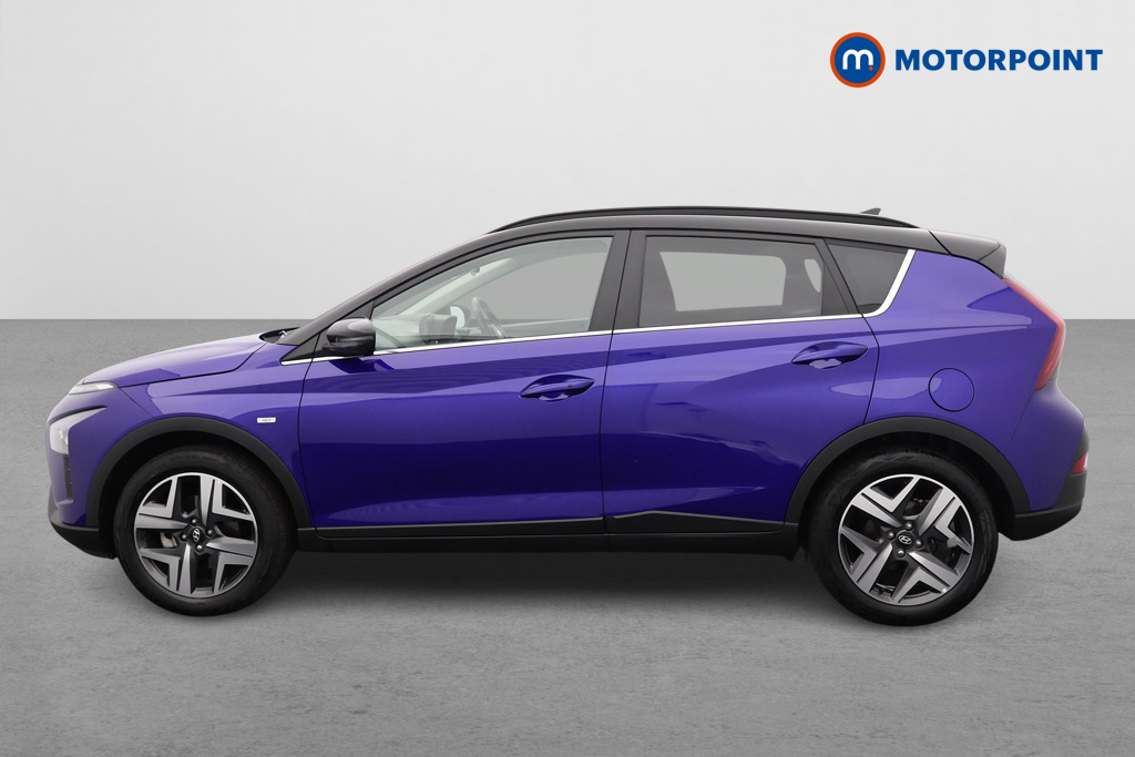 Hyundai Bayon Ultimate Automatic Petrol-Electric Hybrid SUV - Stock Number (1553993) - Passenger side