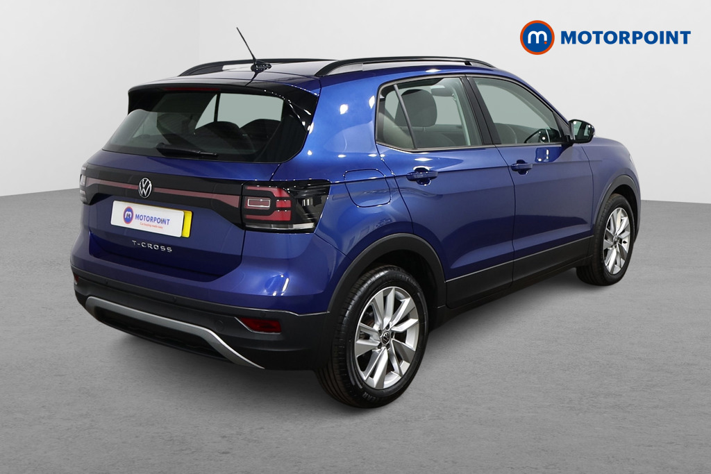 Volkswagen T-Cross SE Manual Petrol SUV - Stock Number (1554203) - Drivers side rear corner