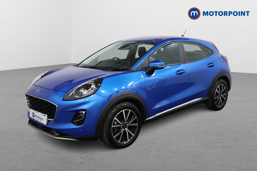 Ford Puma Titanium Automatic Petrol-Electric Hybrid SUV - Stock Number (1554260) - Passenger side front corner
