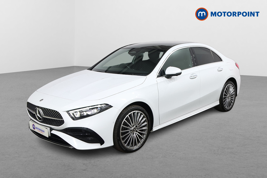Mercedes-Benz A Class Amg Line Automatic Petrol Plug-In Hybrid Saloon - Stock Number (1554857) - Passenger side front corner