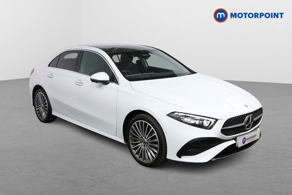 Mercedes-Benz A Class Amg Line Automatic Petrol Plug-In Hybrid Saloon - Stock Number (1554857) - Drivers side front corner