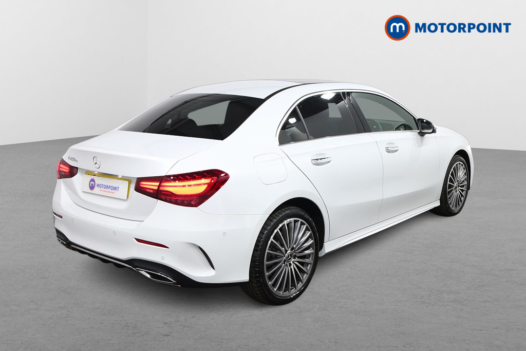 Mercedes-Benz A Class Amg Line Automatic Petrol Plug-In Hybrid Saloon - Stock Number (1554857) - Drivers side rear corner