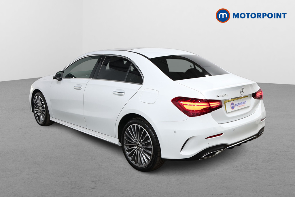 Mercedes-Benz A Class Amg Line Automatic Petrol Plug-In Hybrid Saloon - Stock Number (1554857) - Passenger side rear corner