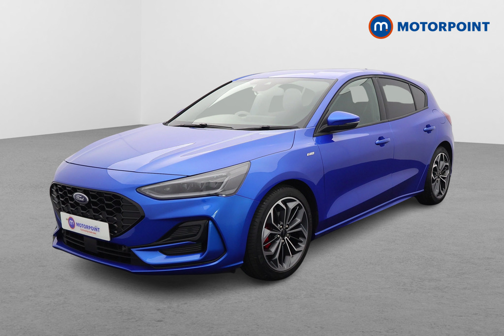 Ford Focus St-Line X Automatic Petrol-Electric Hybrid Hatchback - Stock Number (1554980) - Passenger side front corner