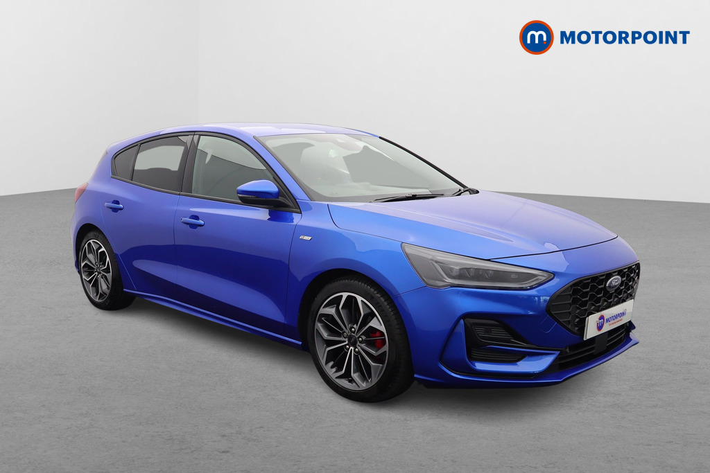 Ford Focus St-Line X Automatic Petrol-Electric Hybrid Hatchback - Stock Number (1554980) - Drivers side front corner