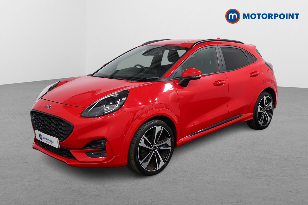 Ford Puma St-Line X Manual Petrol-Electric Hybrid SUV - Stock Number (1555160) - Passenger side front corner