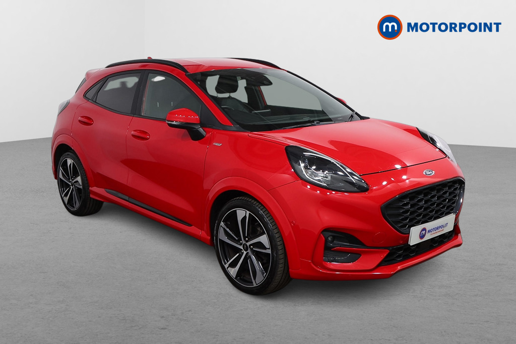 Ford Puma St-Line X Manual Petrol-Electric Hybrid SUV - Stock Number (1555160) - Drivers side front corner