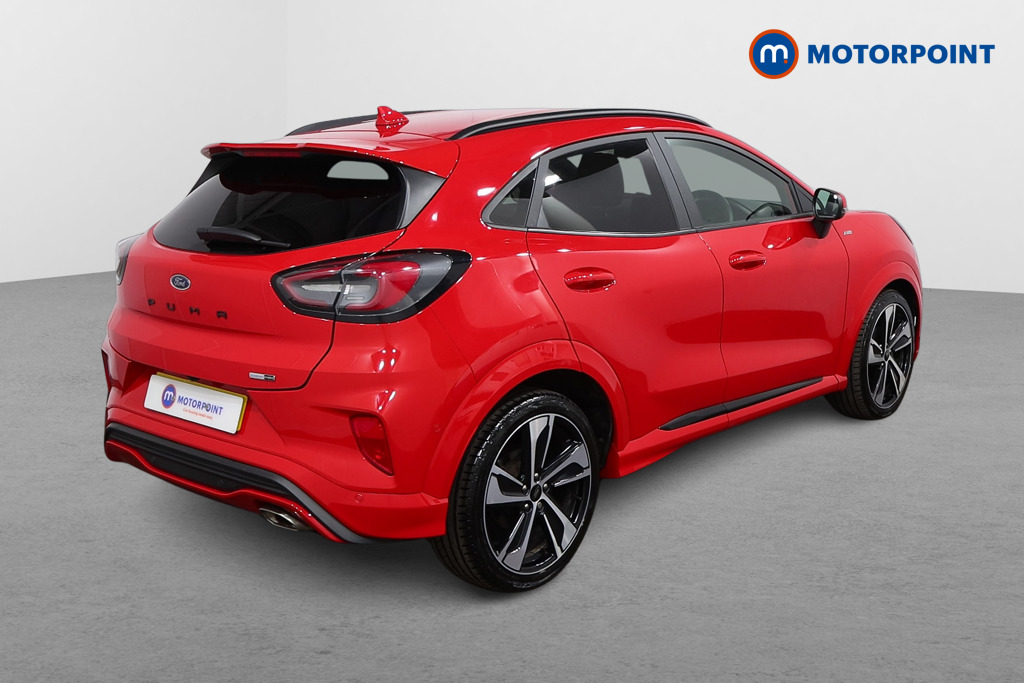 Ford Puma St-Line X Manual Petrol-Electric Hybrid SUV - Stock Number (1555160) - Drivers side rear corner