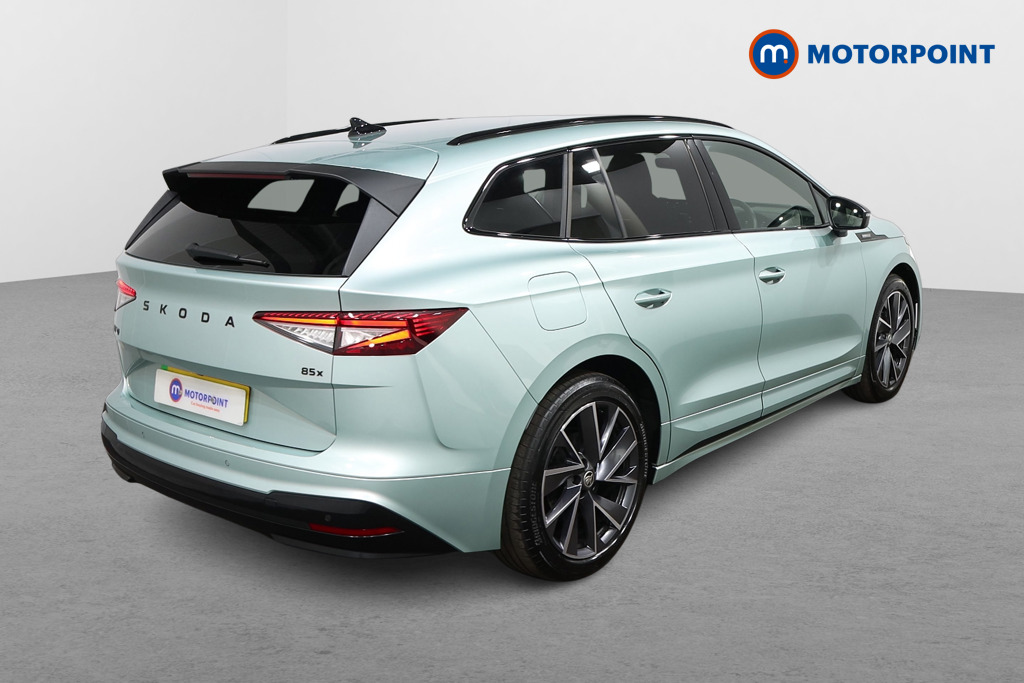 Skoda Enyaq Sportline Plus Automatic Electric SUV - Stock Number (1555613) - Drivers side rear corner
