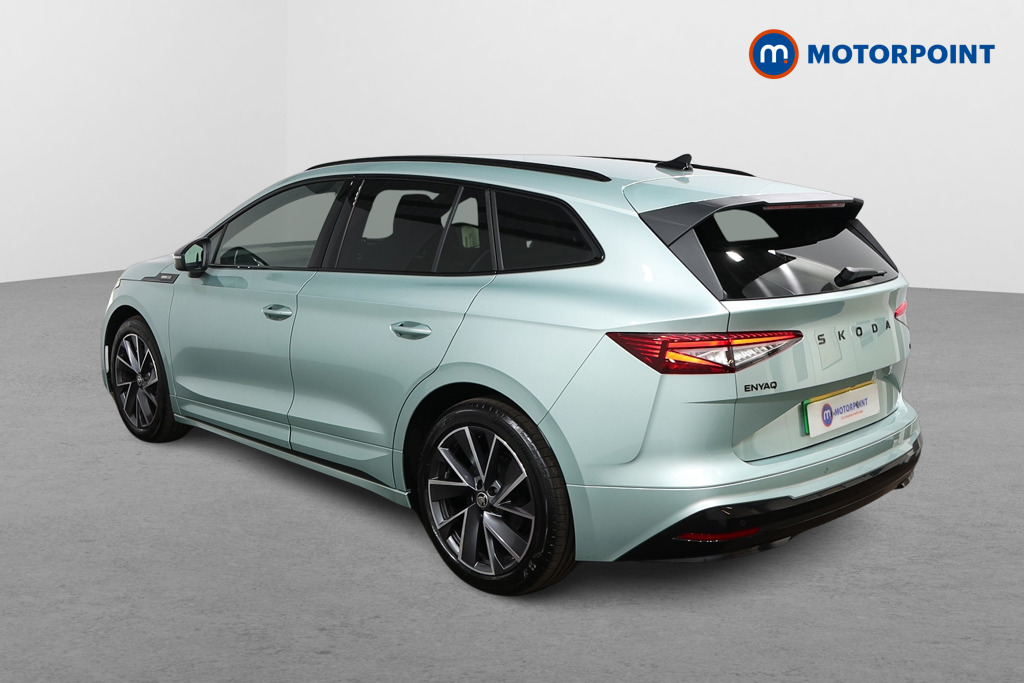 Skoda Enyaq Sportline Plus Automatic Electric SUV - Stock Number (1555613) - Passenger side rear corner