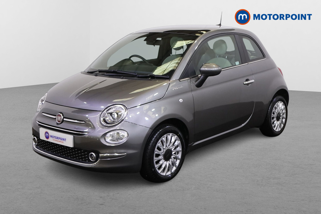 Fiat 500 Dolcevita Manual Petrol-Electric Hybrid Hatchback - Stock Number (1543193) - Passenger side front corner