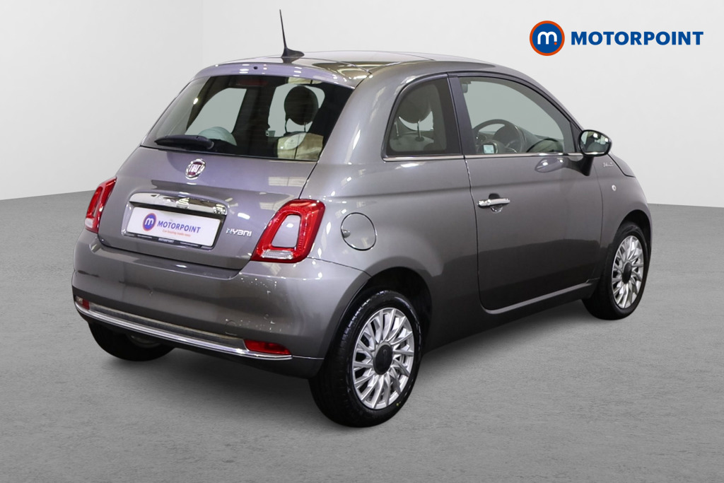 Fiat 500 Dolcevita Manual Petrol-Electric Hybrid Hatchback - Stock Number (1543193) - Drivers side rear corner