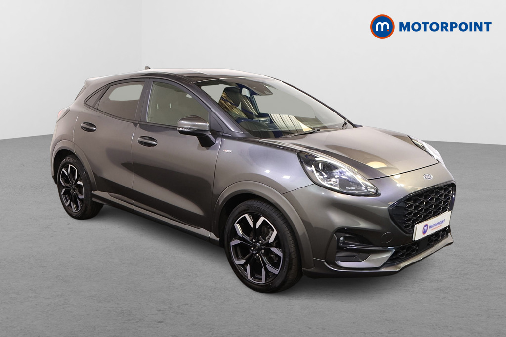Ford Puma St-Line X Manual Petrol-Electric Hybrid SUV - Stock Number (1544540) - Drivers side front corner