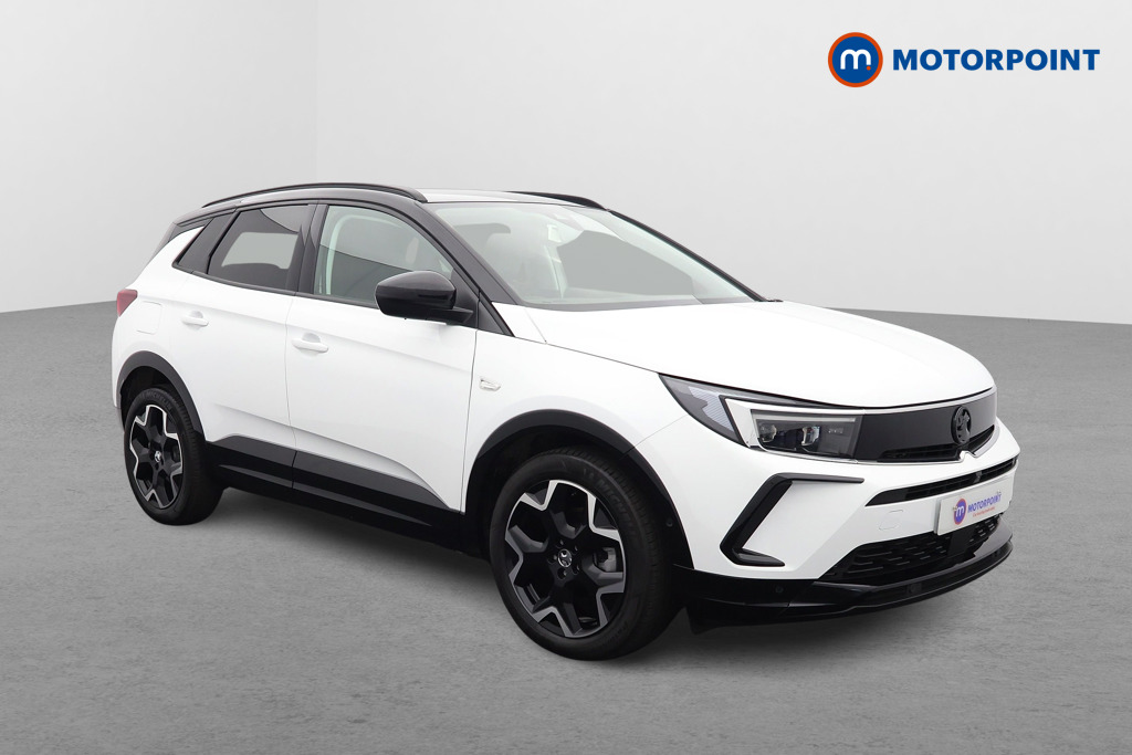 Vauxhall Grandland Ultimate Automatic Petrol-Electric Hybrid SUV - Stock Number (1546935) - Drivers side front corner