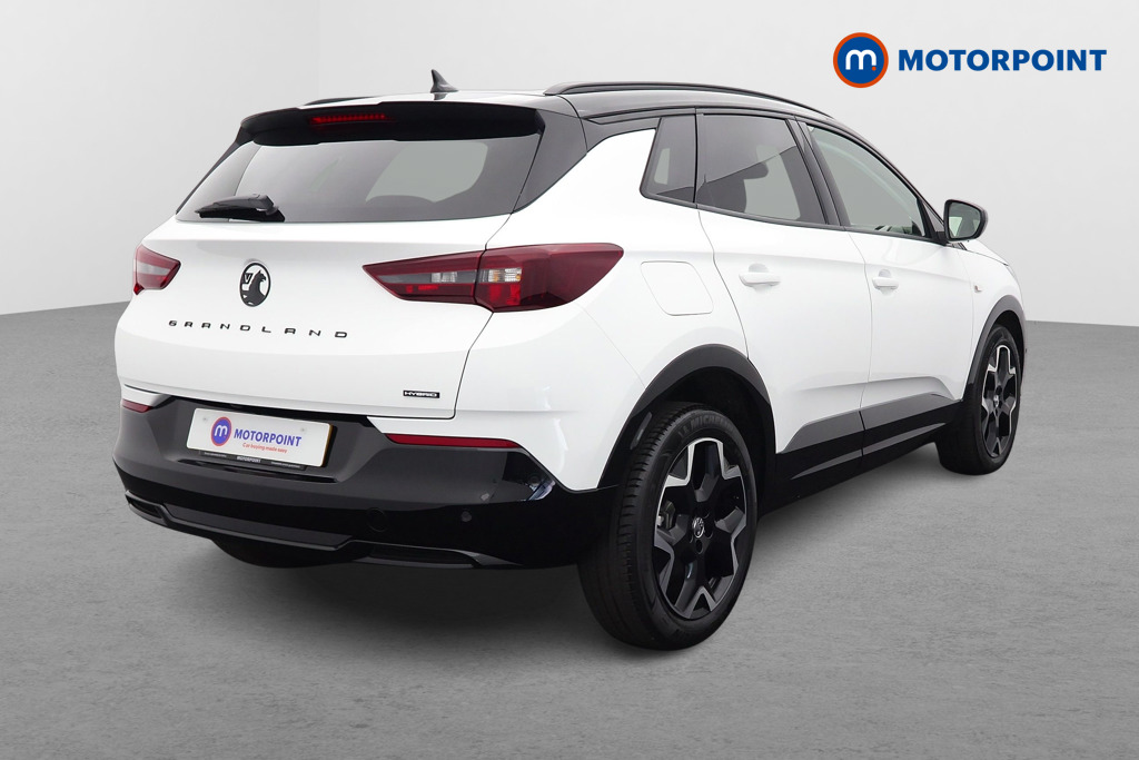 Vauxhall Grandland Ultimate Automatic Petrol-Electric Hybrid SUV - Stock Number (1546935) - Drivers side rear corner