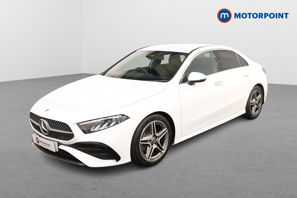 Mercedes-Benz A Class Amg Line Automatic Petrol Saloon - Stock Number (1549507) - Passenger side front corner