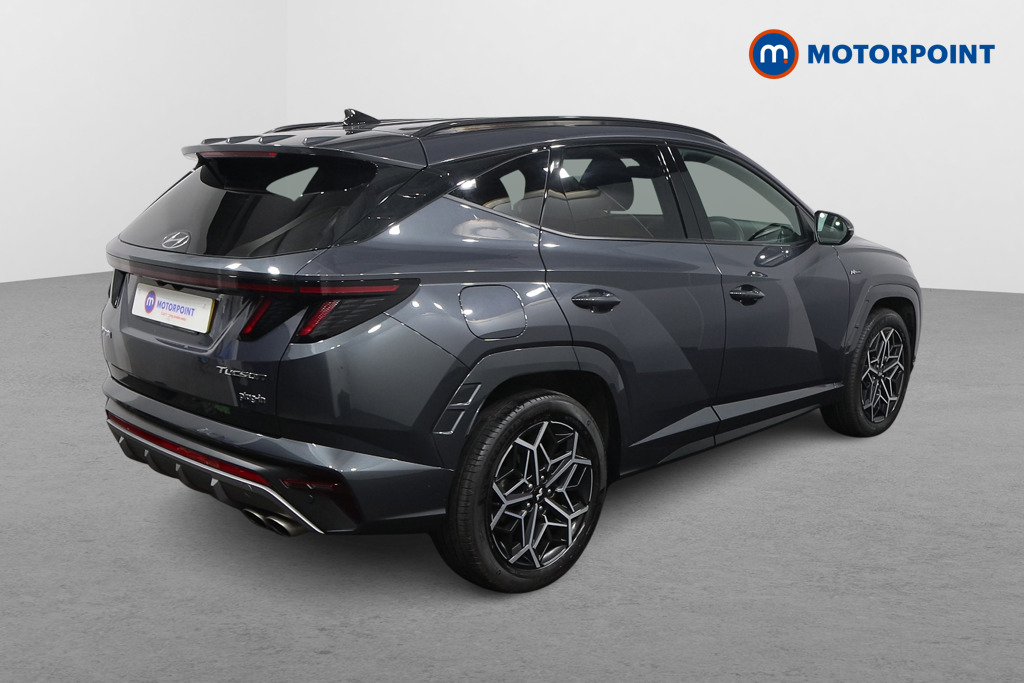 Hyundai Tucson N Line Automatic Petrol Plug-In Hybrid SUV - Stock Number (1551276) - Drivers side rear corner