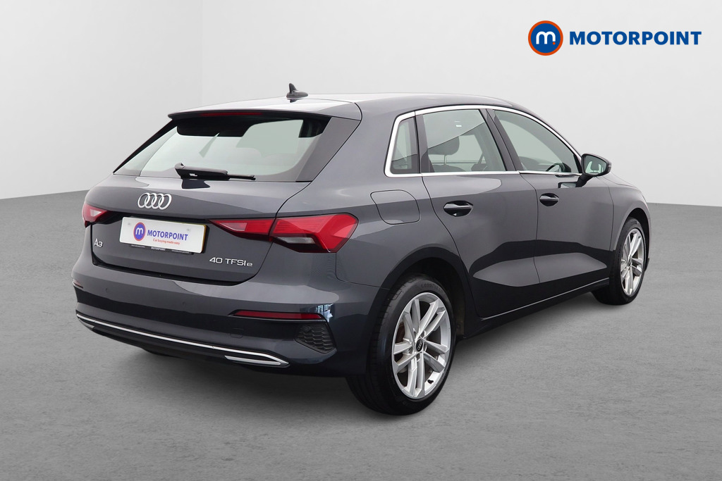 Audi A3 Sport Automatic Petrol Plug-In Hybrid Hatchback - Stock Number (1551290) - Drivers side rear corner