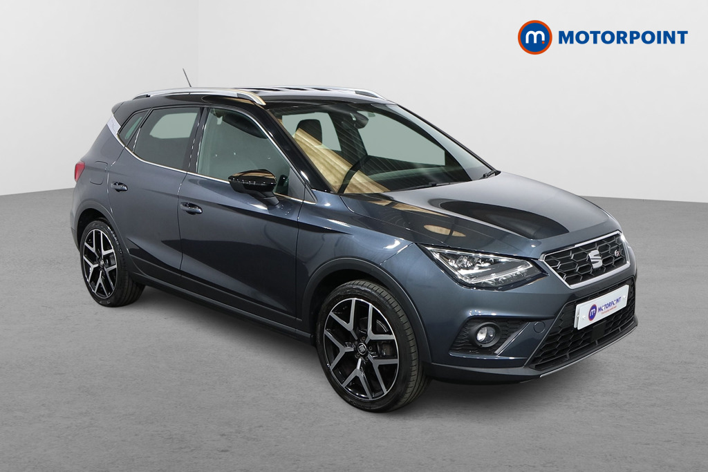 Seat Arona Fr Sport Manual Petrol SUV - Stock Number (1551665) - Drivers side front corner