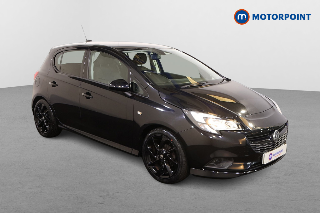 Vauxhall Corsa Sri Vx-Line Nav Black Manual Petrol Hatchback - Stock Number (1551766) - Drivers side front corner