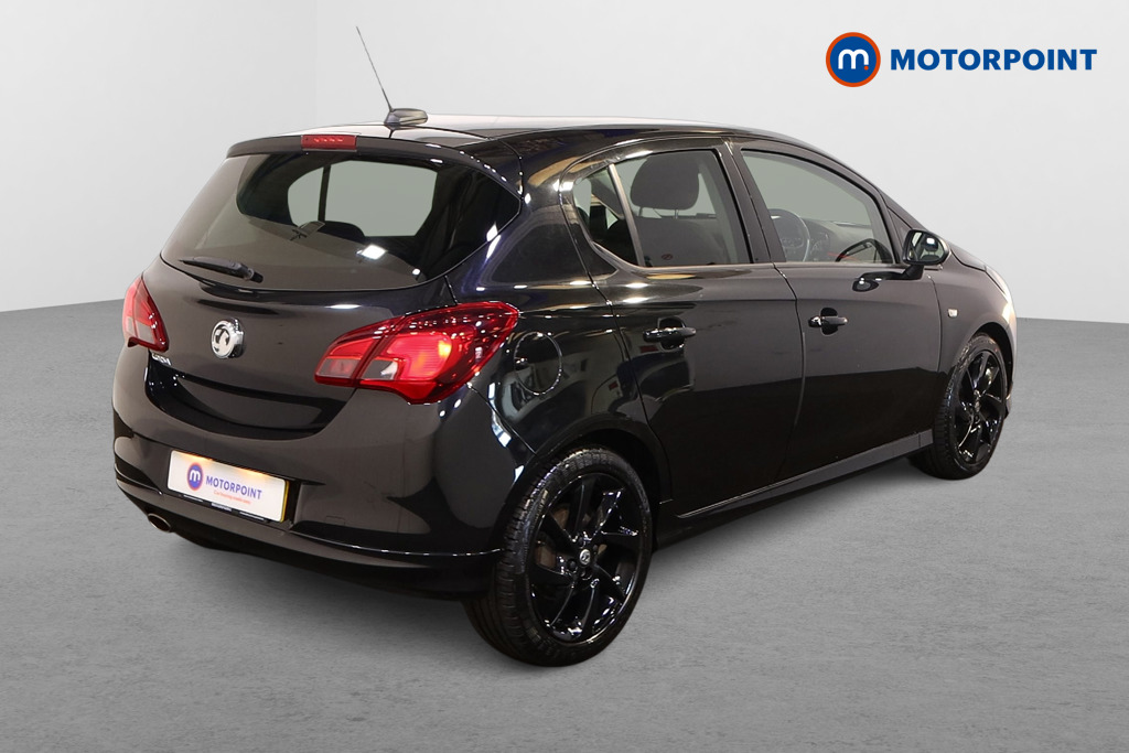 Vauxhall Corsa Sri Vx-Line Nav Black Manual Petrol Hatchback - Stock Number (1551766) - Drivers side rear corner