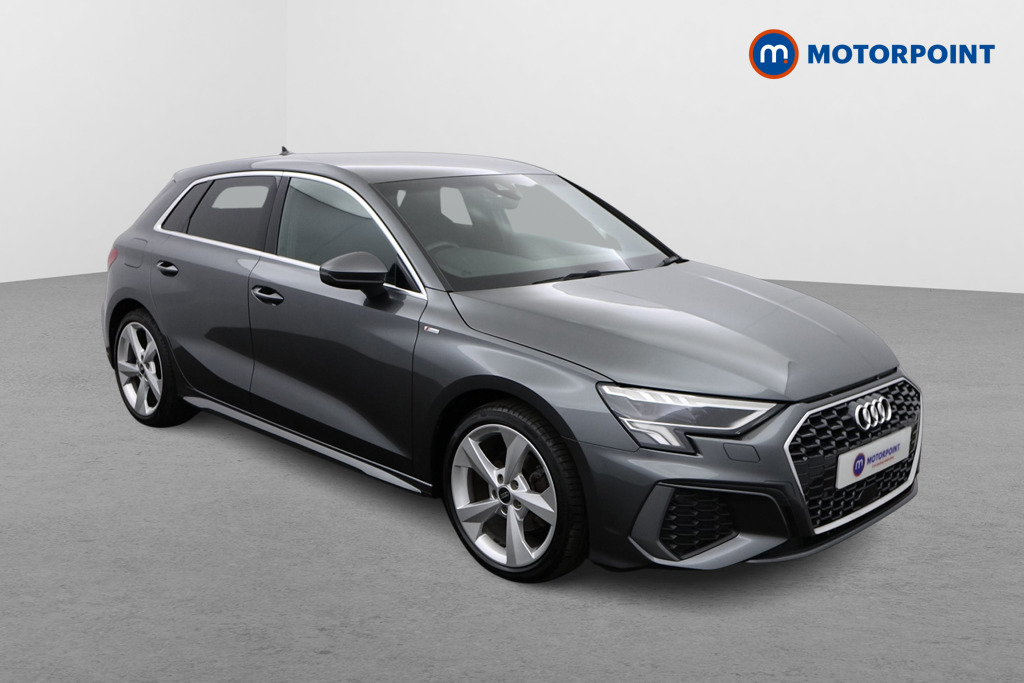 Audi A3 S Line Manual Petrol Hatchback - Stock Number (1551995) - Drivers side front corner