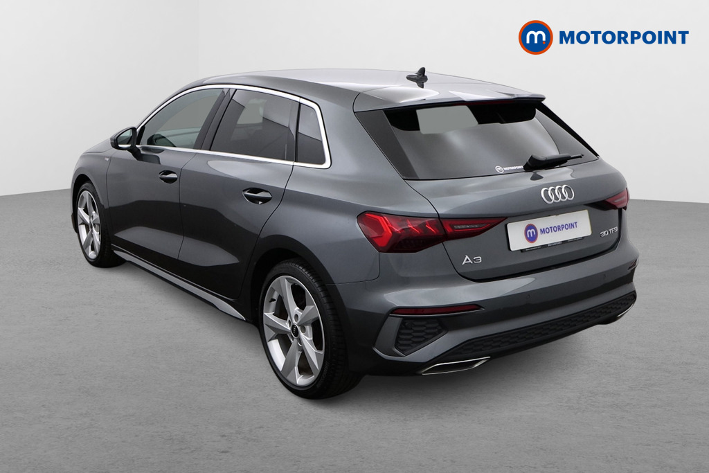 Audi A3 S Line Manual Petrol Hatchback - Stock Number (1551995) - Passenger side rear corner