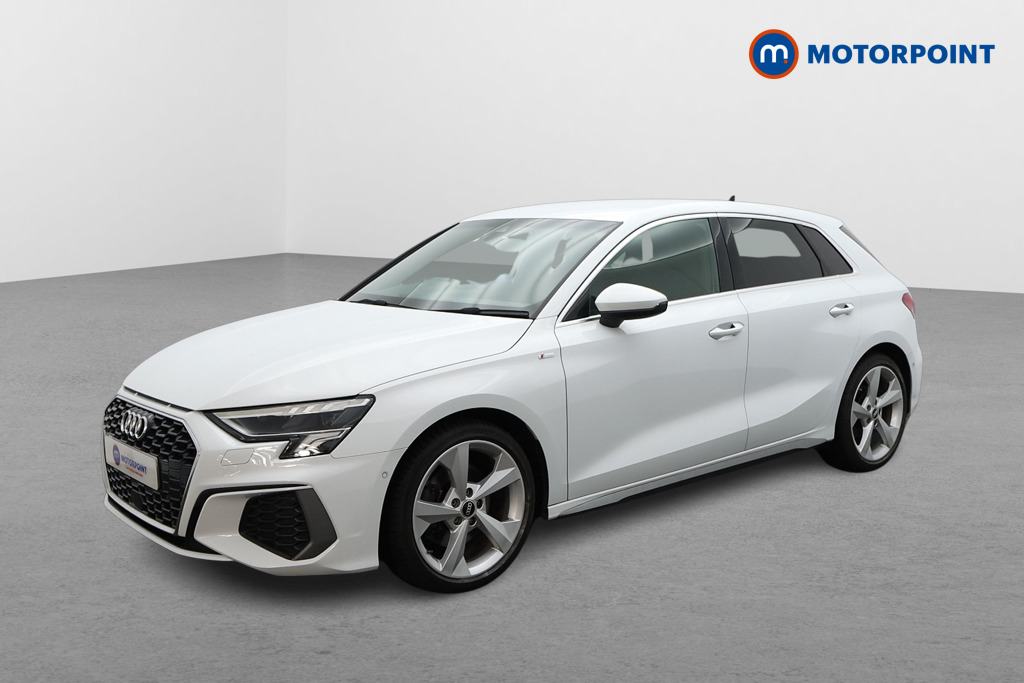 Audi A3 S Line Manual Petrol Hatchback - Stock Number (1552042) - Passenger side front corner