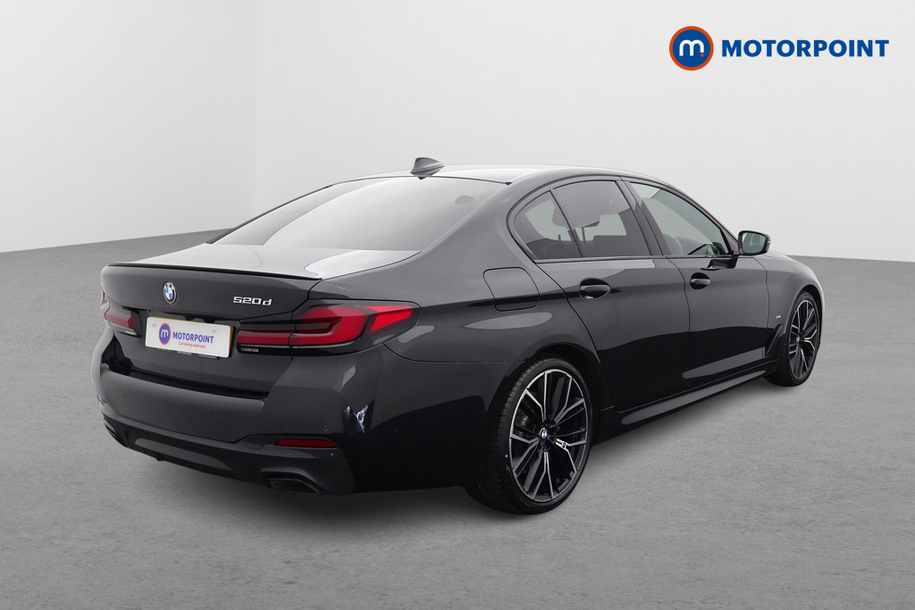 BMW 5 Series M Sport Automatic Diesel Saloon - Stock Number (1552159) - Drivers side rear corner