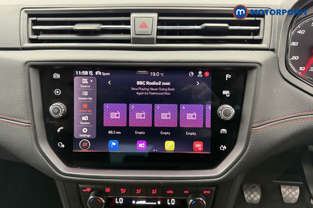 Seat Ibiza FR Manual Petrol Hatchback - Stock Number (1552333) - 6th supplementary image