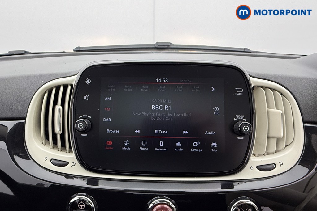 Fiat 500 1.0 Mild Hybrid 3Dr Manual Petrol-Electric Hybrid Hatchback - Stock Number (1552590) - 5th supplementary image